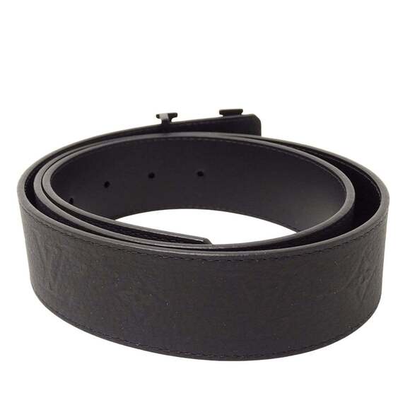 Louis Vuitton Men's Monogram Taurillon Leather Belt with LV Initials, 40mm, R... - Picture 2 of 8